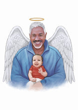Load image into Gallery viewer, Color Portrait with Angel Wings
