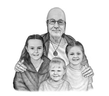 Load image into Gallery viewer, Black & White Portrait